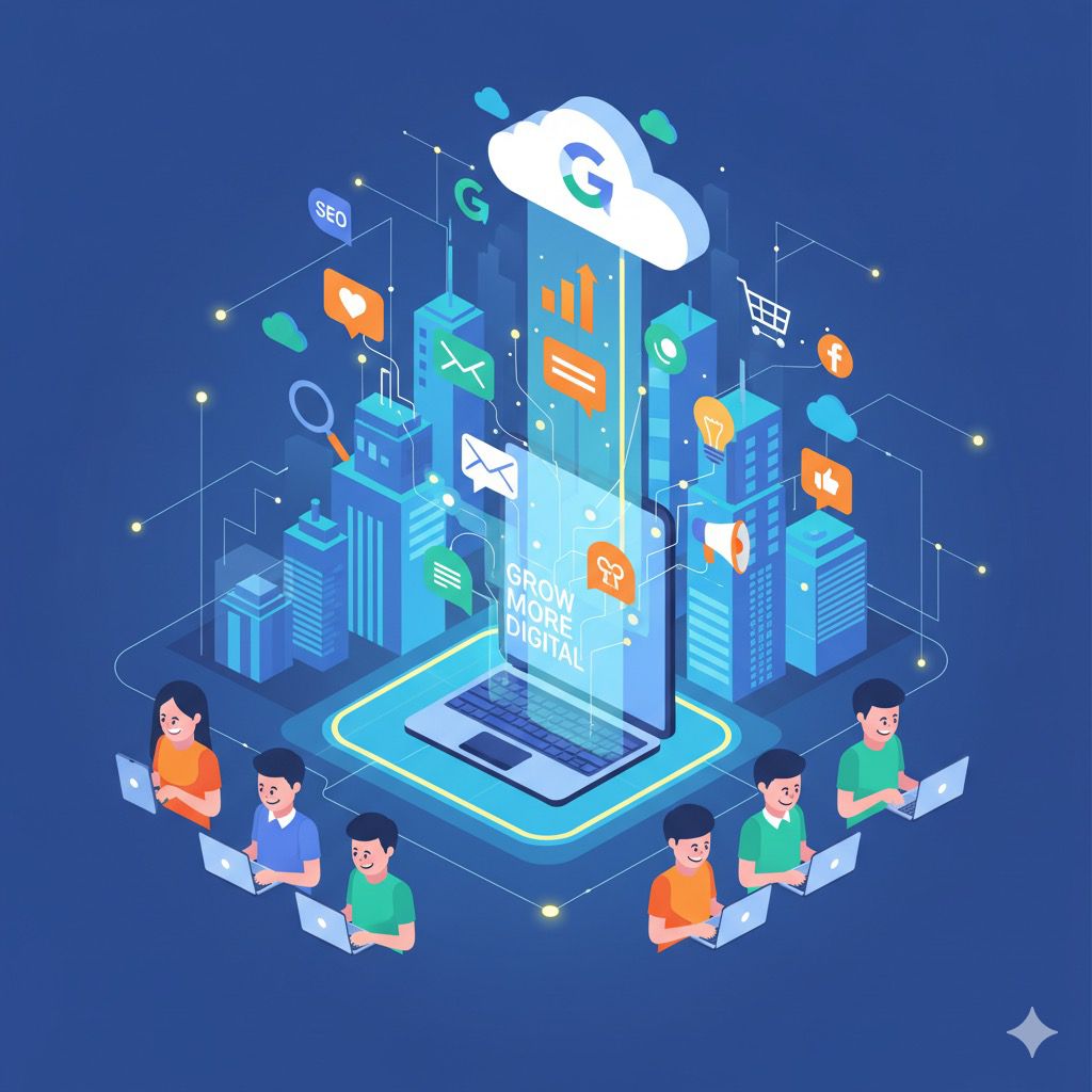 Digital Marketing Illustration